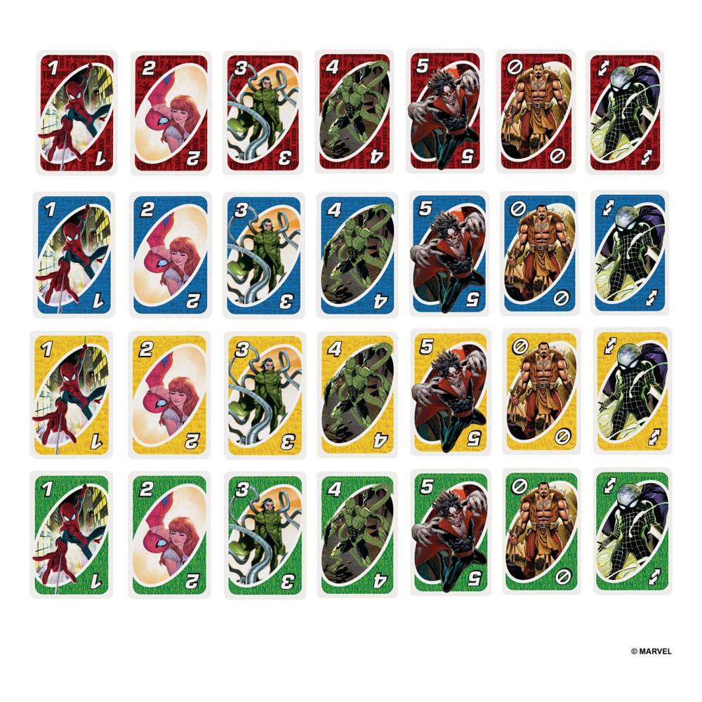 The Amazing Spider-Man Kartenspiel UNO
