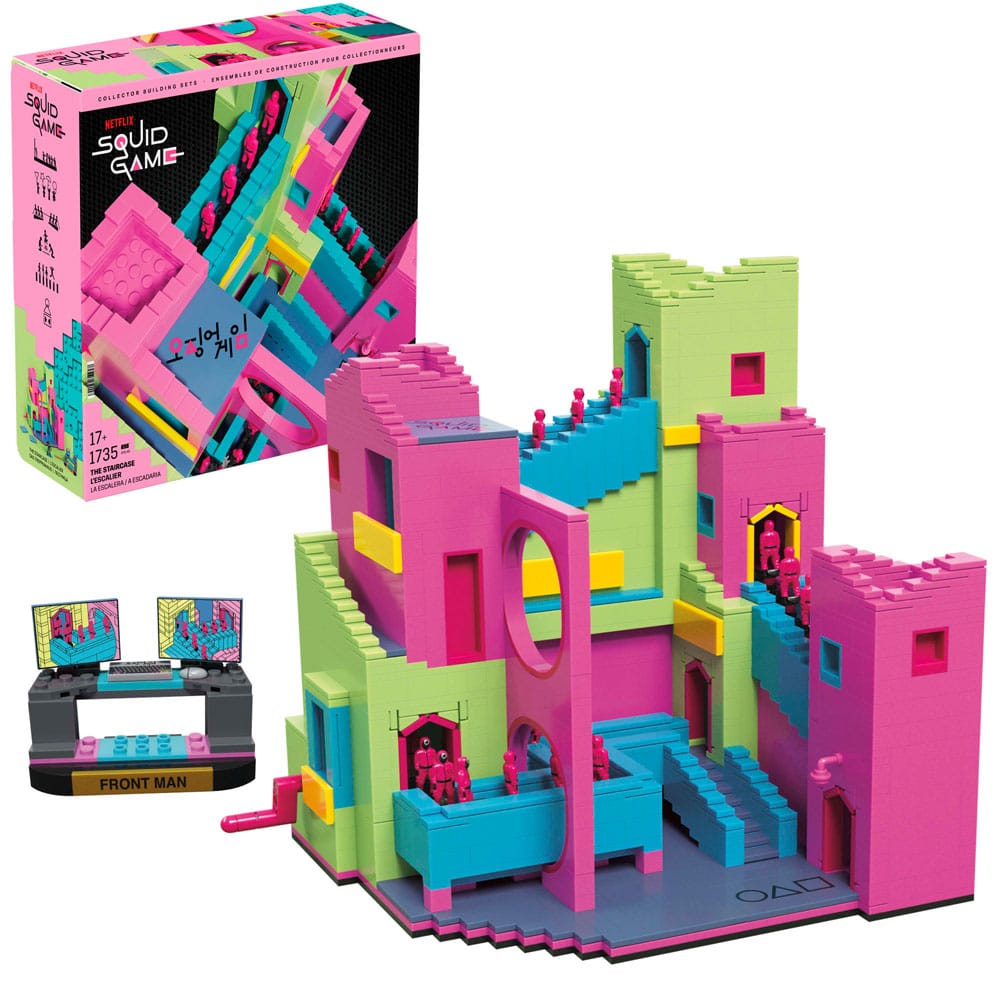 Squid Game MEGA Bauset Squid Game Treppenhaus 