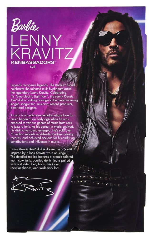 Barbie Signature Puppe Kenbassadors: Lenny Kravitz