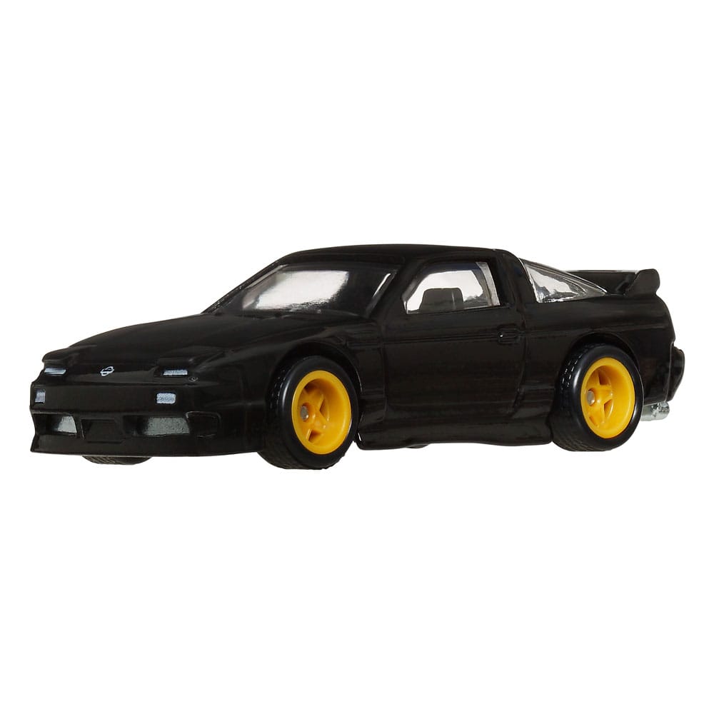 Hot Wheels Premium Car Culture Diecast Modellautos 2er-Pack 1/64 '96 Nissan 180SX Type X & Nissan SilEighty