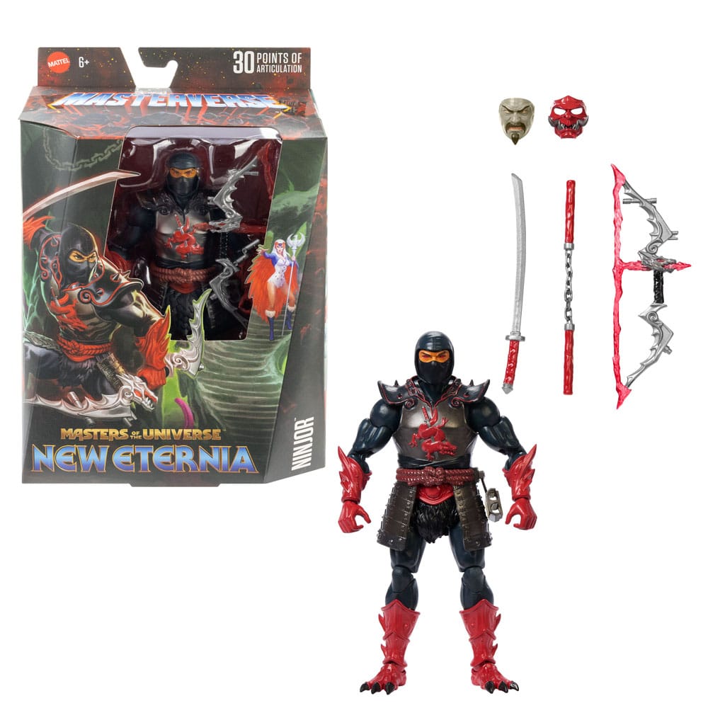 Masters of the Universe Core New Etheria Actionfigur Ninjor 18 cm