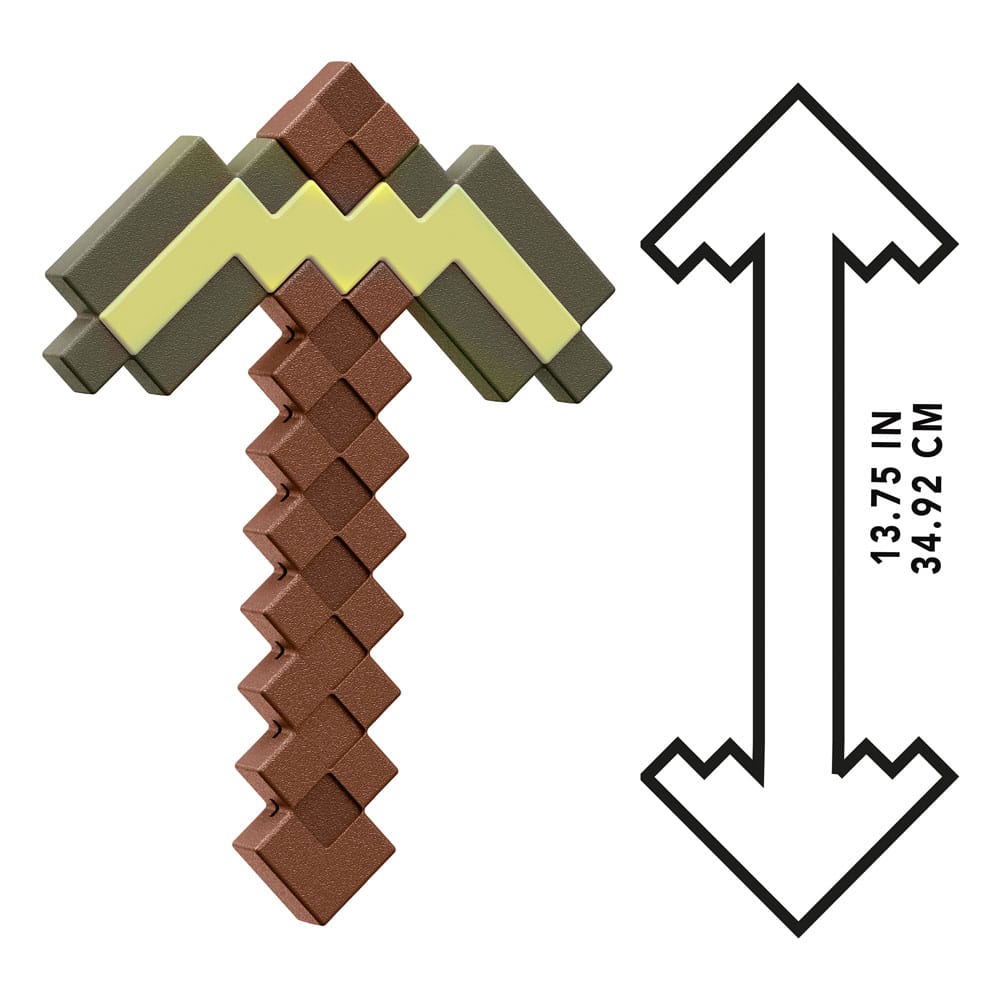 Minecraft Roleplay-Replik Goldene Spitzhacke