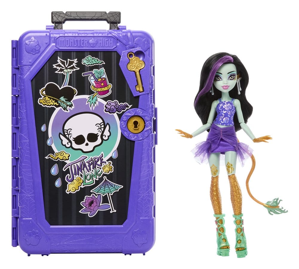 Monster High Skulltimate Secrets Puppe Destination: Gore-geous Oasis - Jinafire Long