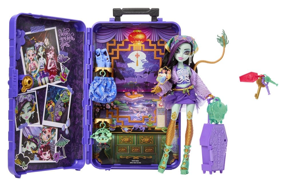 Monster High Skulltimate Secrets Puppe Destination: Gore-geous Oasis - Jinafire Long