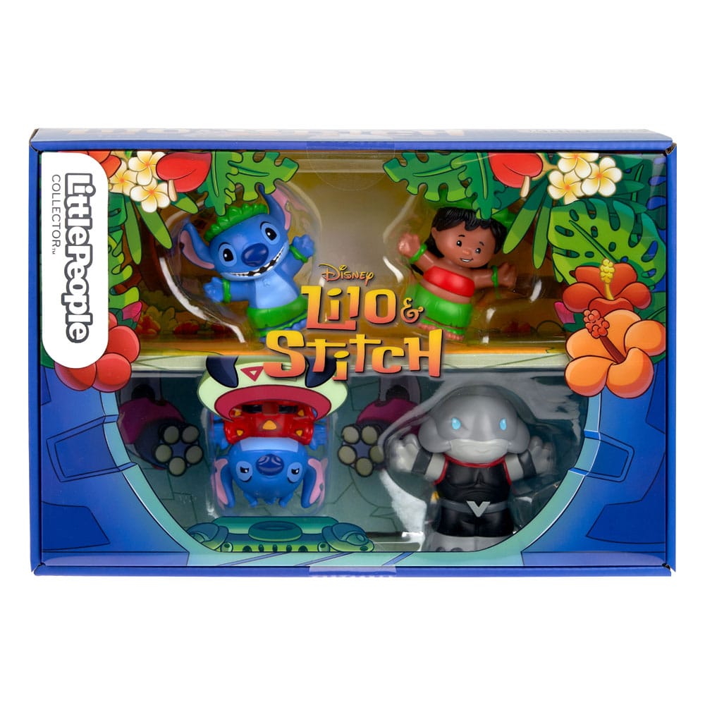 Lilo & Stich Little People Collector Minifiguren 4er-Pack 7 cm