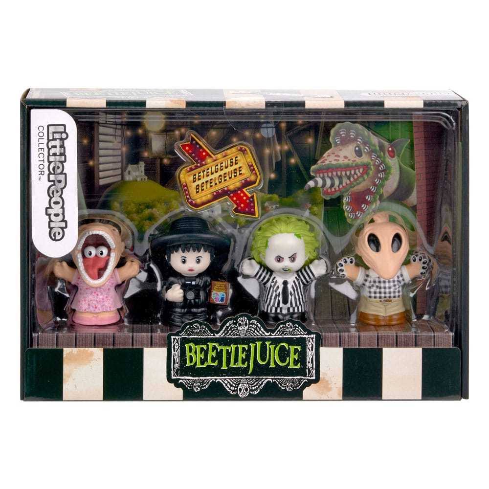 Beetlejuice Little People Collector Minifiguren 4er-Pack 7 cm