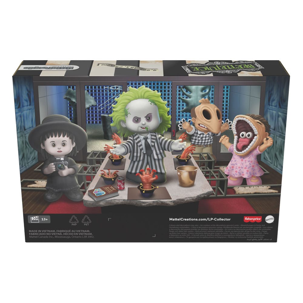 Beetlejuice Little People Collector Minifiguren 4er-Pack 7 cm