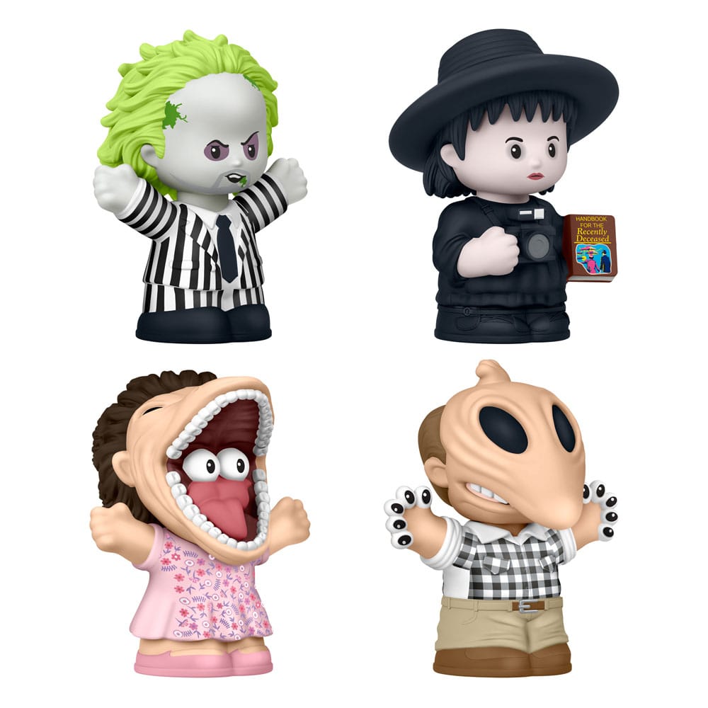Beetlejuice Little People Collector Minifiguren 4er-Pack 7 cm