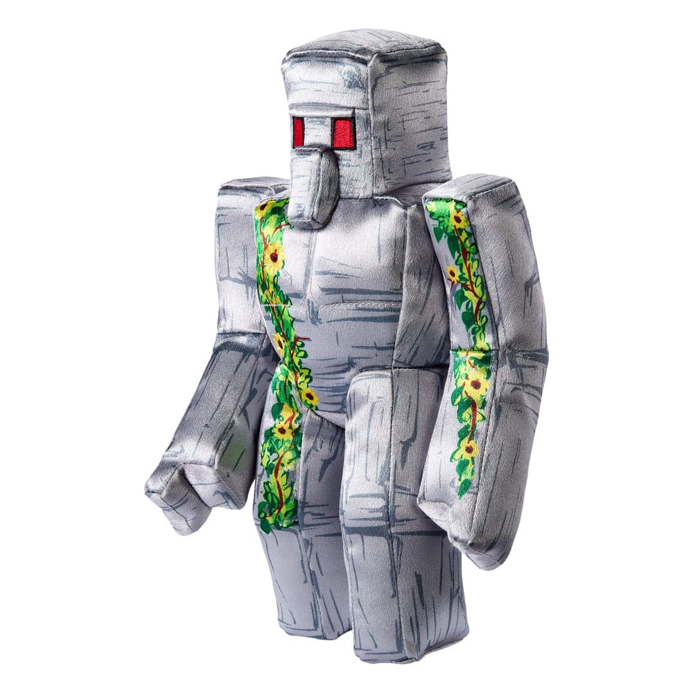 Ein Minecraft Film Plüschfigur Eisengolem 20 cm