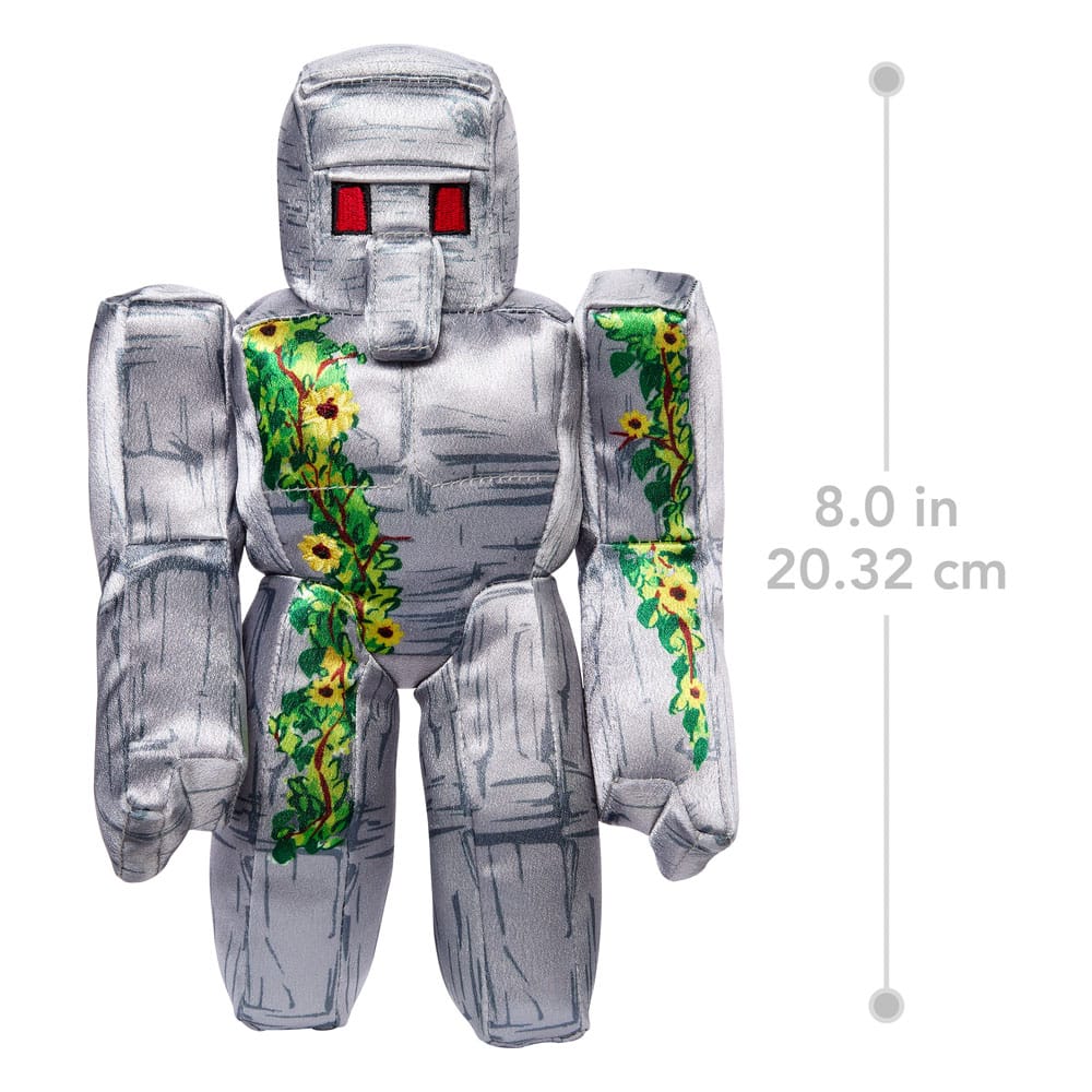 Ein Minecraft Film Plüschfigur Eisengolem 20 cm