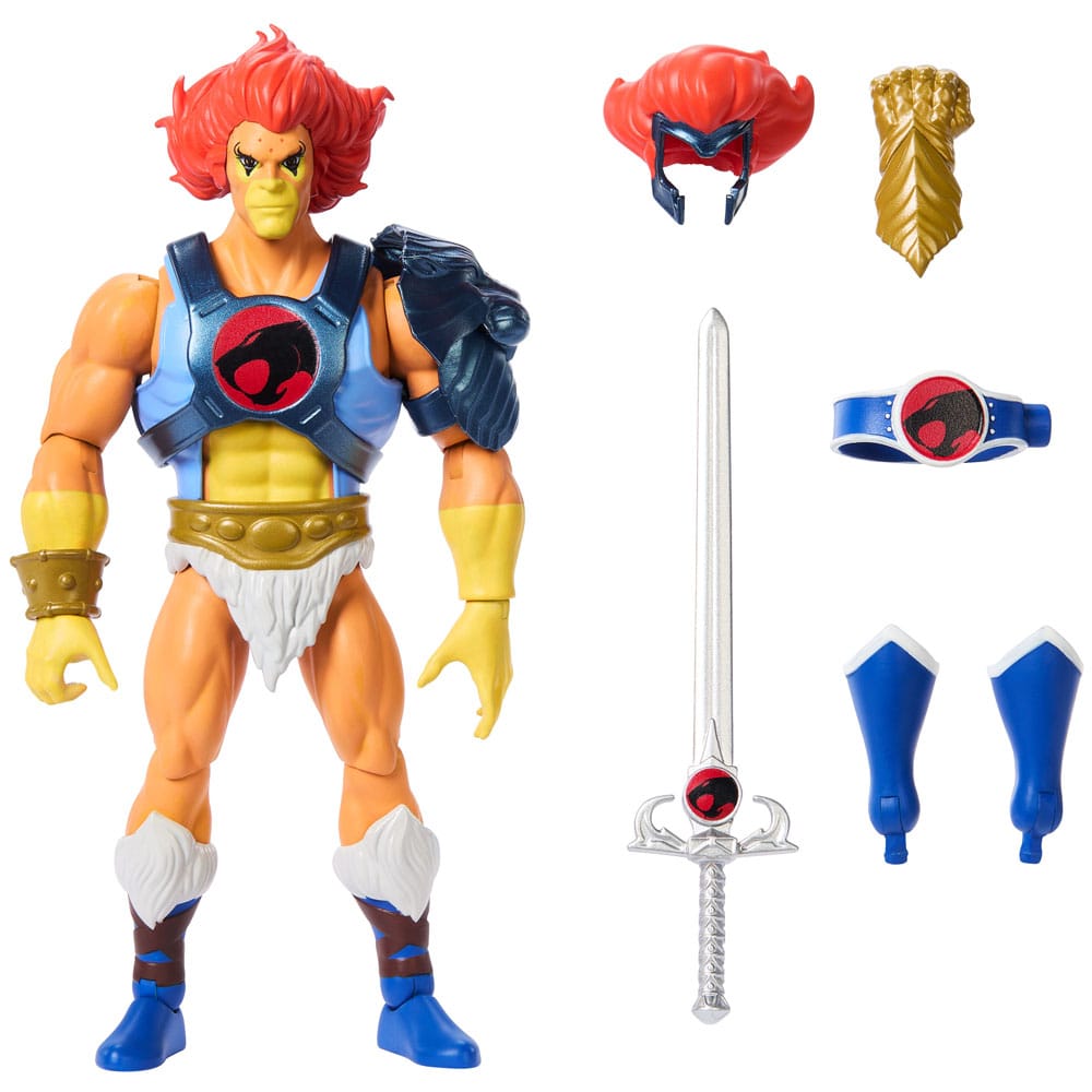 Masters of the Universe x ThunderCats Actionfigur Lion-O 14 cm