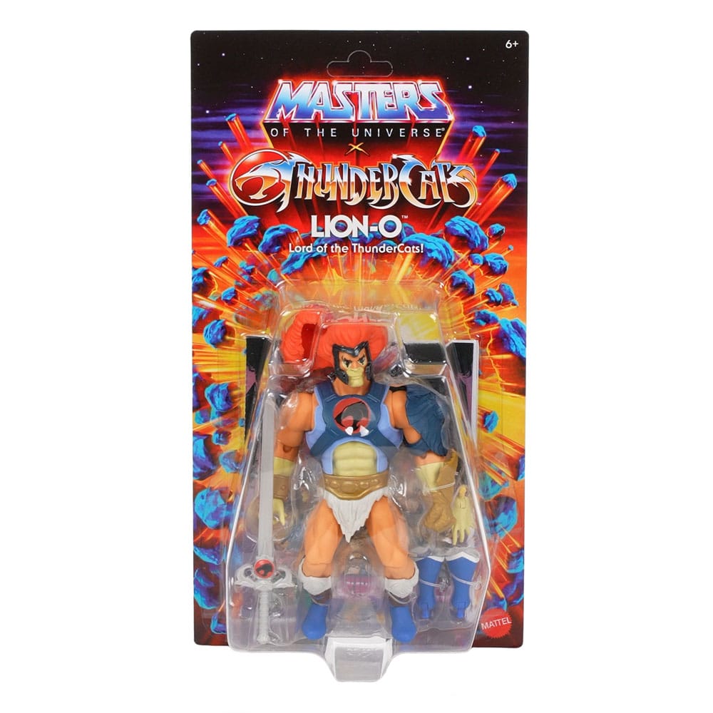Masters of the Universe x ThunderCats Actionfigur Lion-O 14 cm