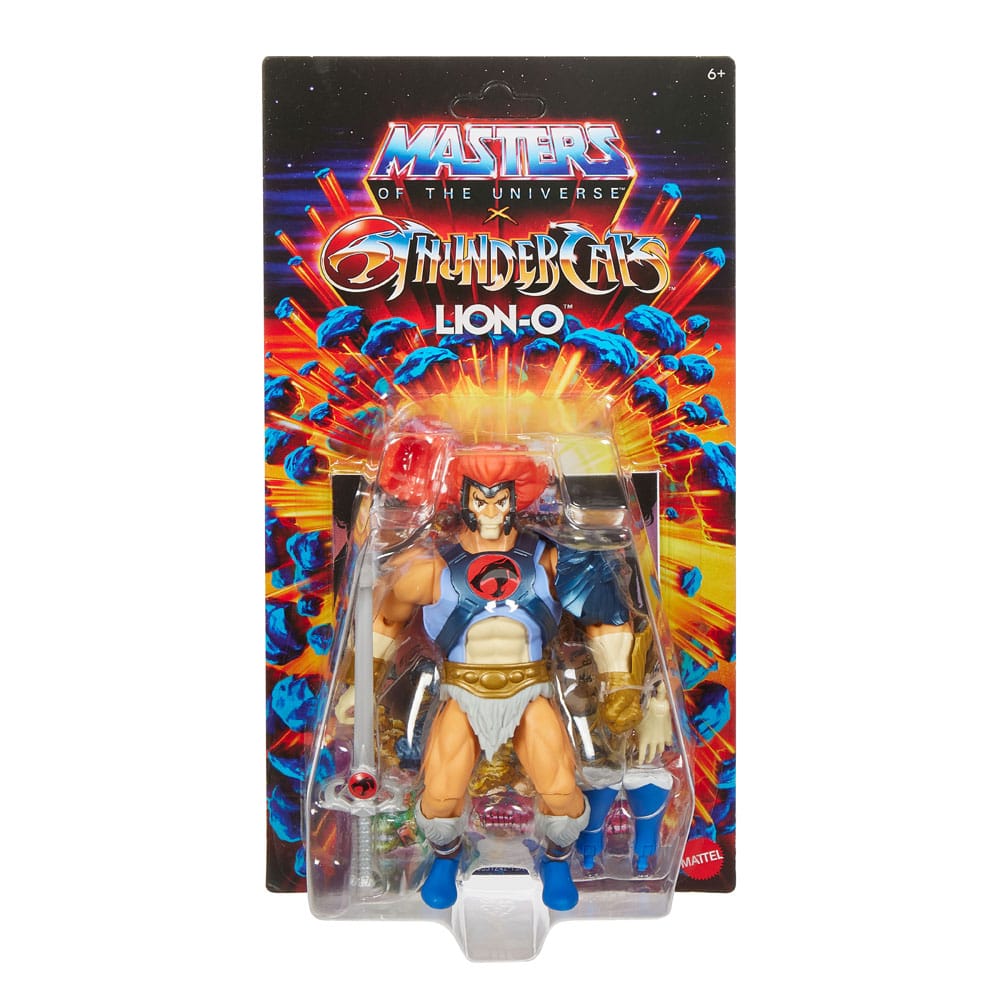 Masters of the Universe x ThunderCats Actionfigur Lion-O 14 cm