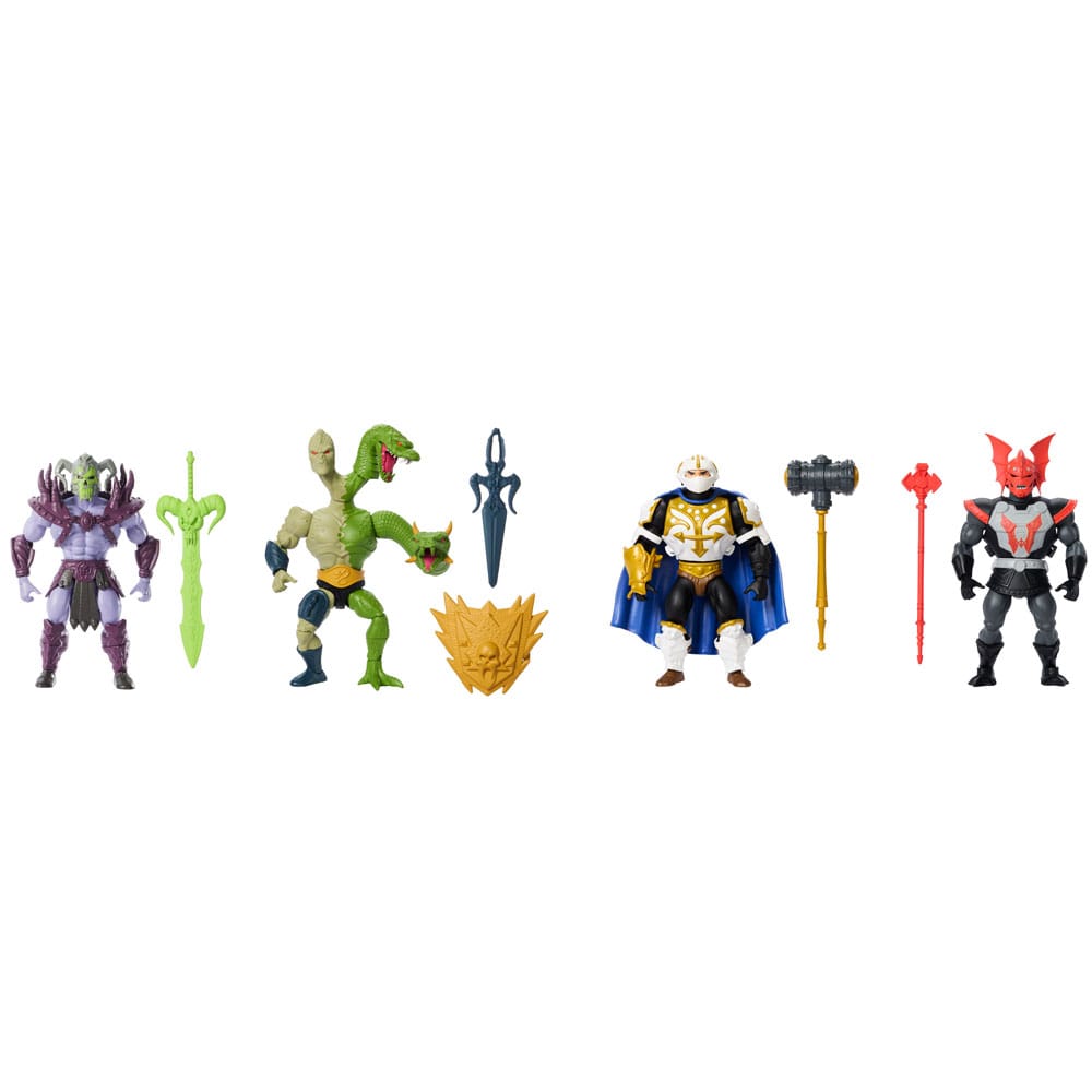 Masters of the Universe Origins Actionfiguren 4er-Pack heo exclusive 14 cm
