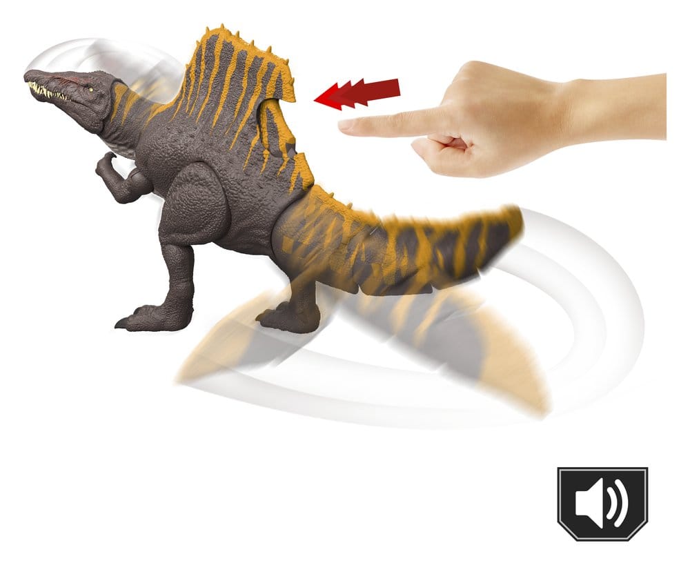 Jurassic World: Die Wiedergeburt Actionfigur Tail Thrasher Spinosaurus 55 cm