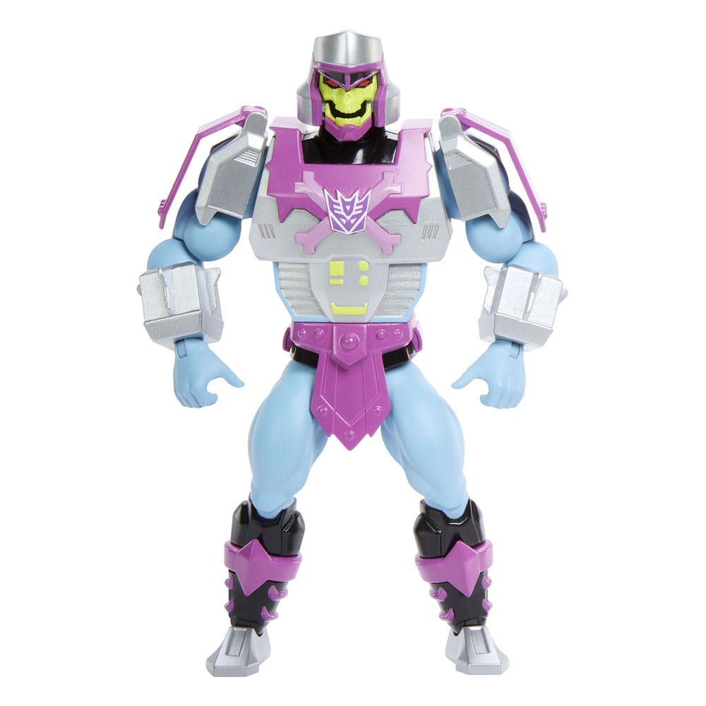 Masters of the Universe x Transformers Actionfigur Megatron Armor Skeletor heo European Exclusive 14 cm
