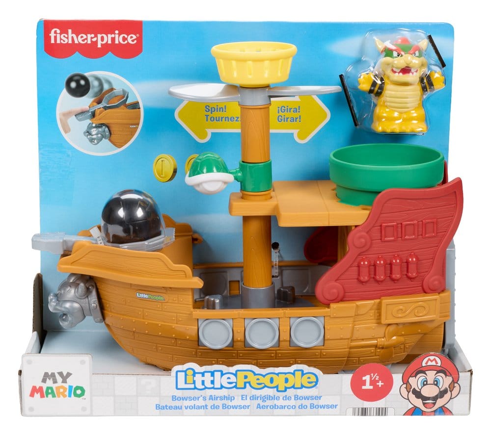 My Mario Little People Spielset Bowsers Luftschiff