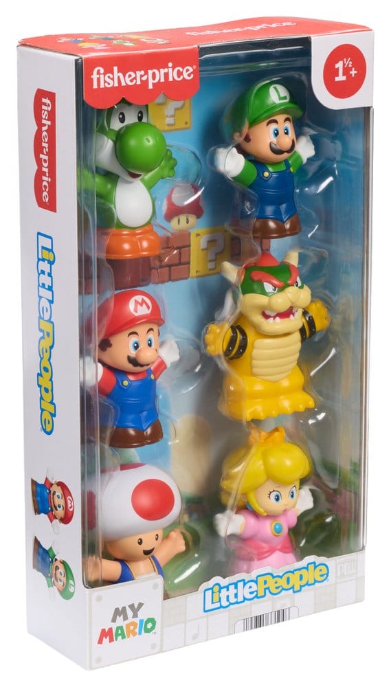 My Mario Little People Collector Minifiguren 6er-Pack 7 cm