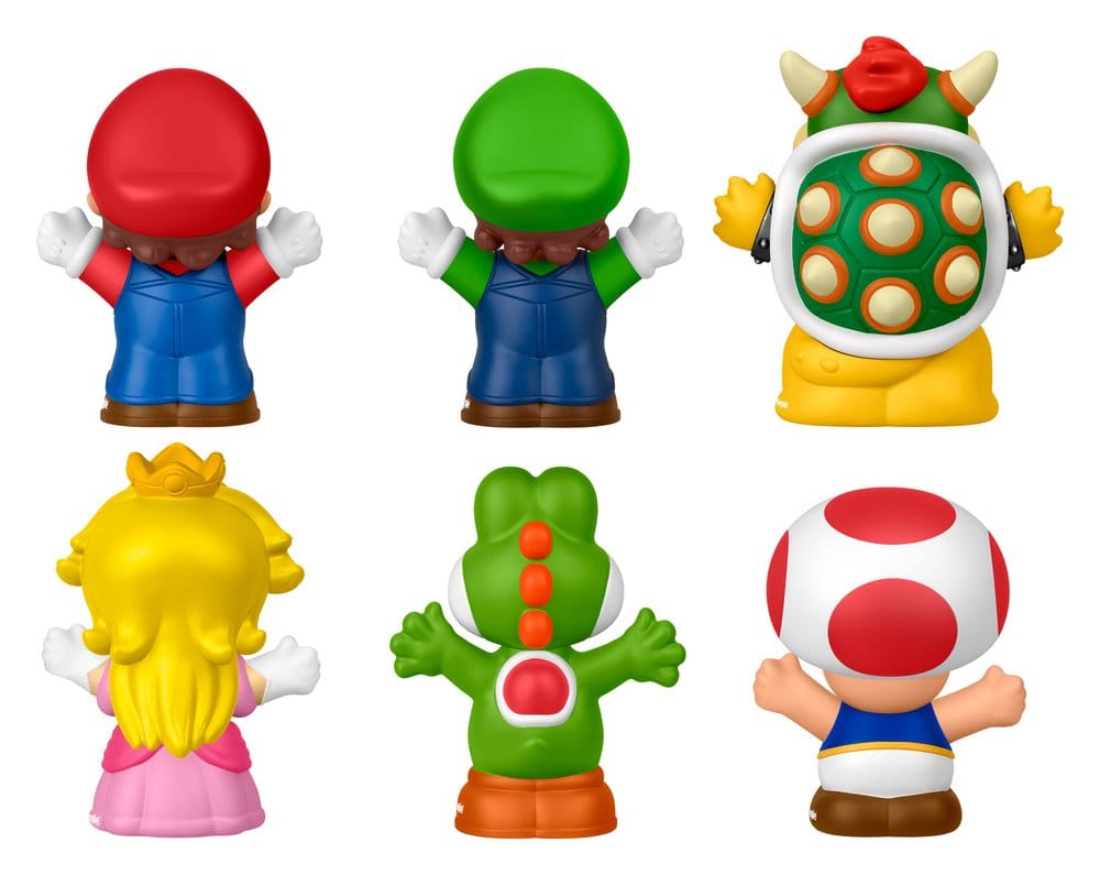 My Mario Little People Collector Minifiguren 6er-Pack 7 cm