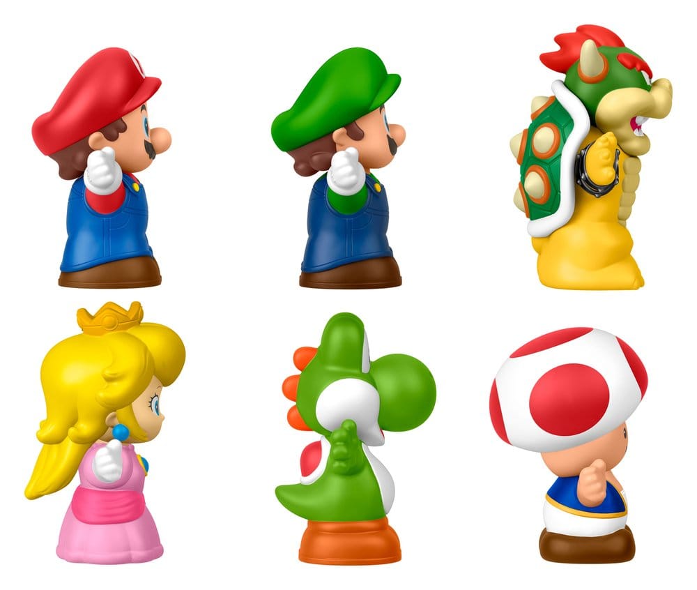 My Mario Little People Collector Minifiguren 6er-Pack 7 cm