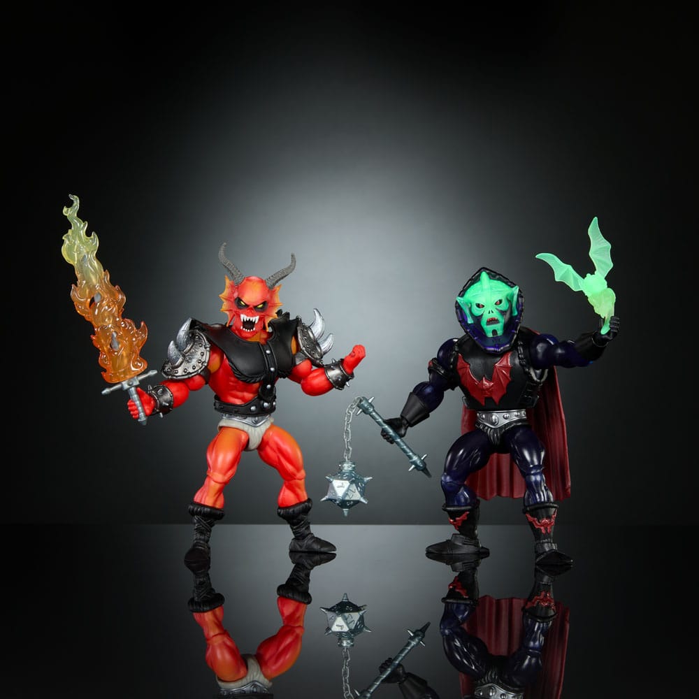Masters of the Universe x Stranger Things Origins Actionfiguren 2er-Pack Hordak & Hellfire-Man 14 cm