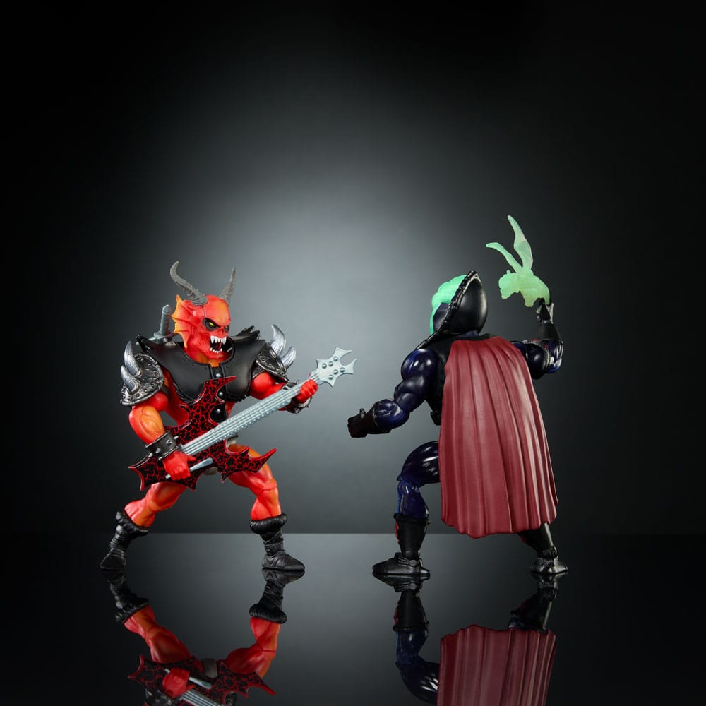 Masters of the Universe x Stranger Things Origins Actionfiguren 2er-Pack Hordak & Hellfire-Man 14 cm