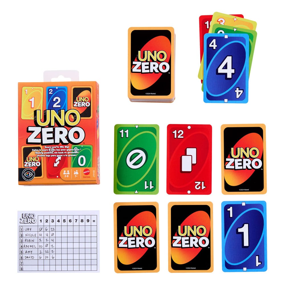 UNO Zero Kartenspiel 