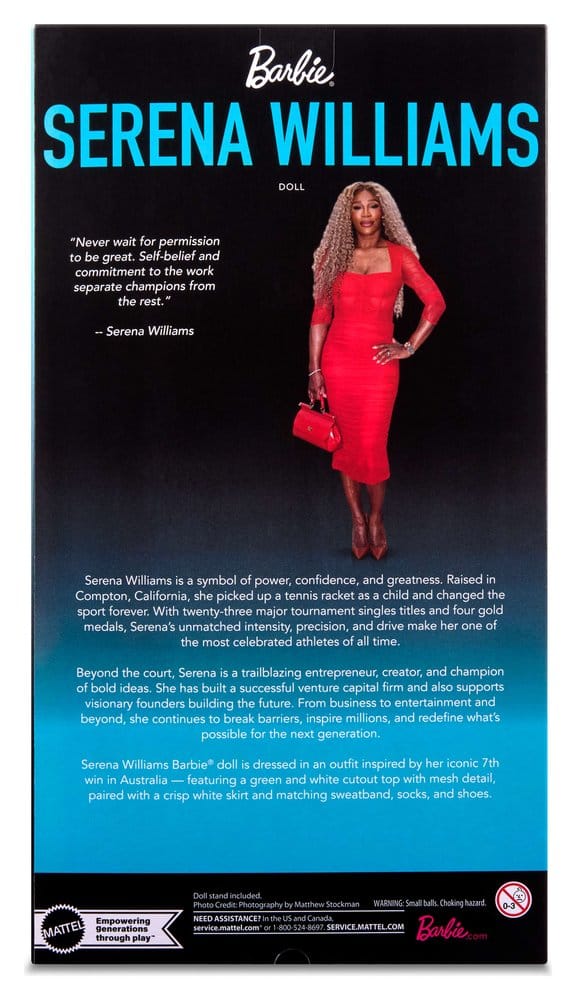 Barbie Signature Puppe Serena Williams