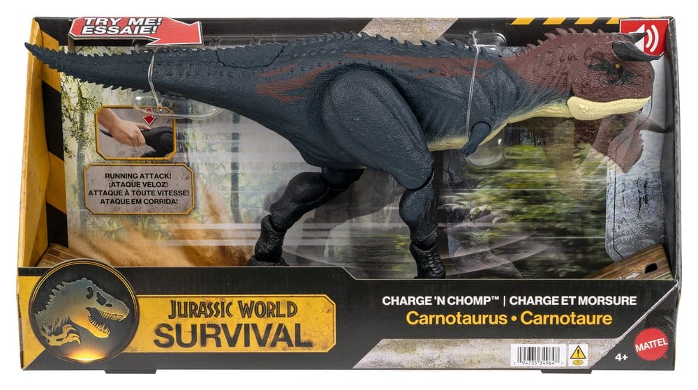 Jurassic World: Survival Actionfigur Charge 'N Chomp Carnotaurus