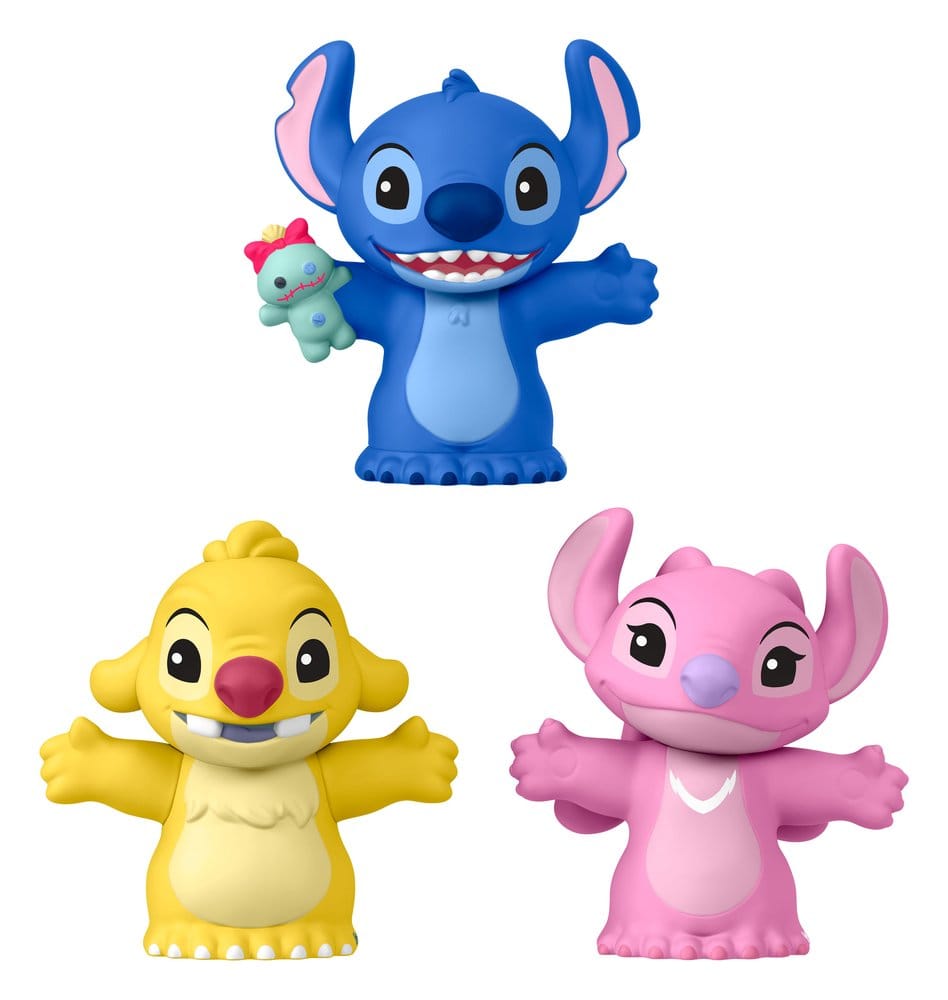 Lilo &amp; Stitch Little People Collector Minifiguren 3er-Pack Stitch &amp; The Cousins 7 cm