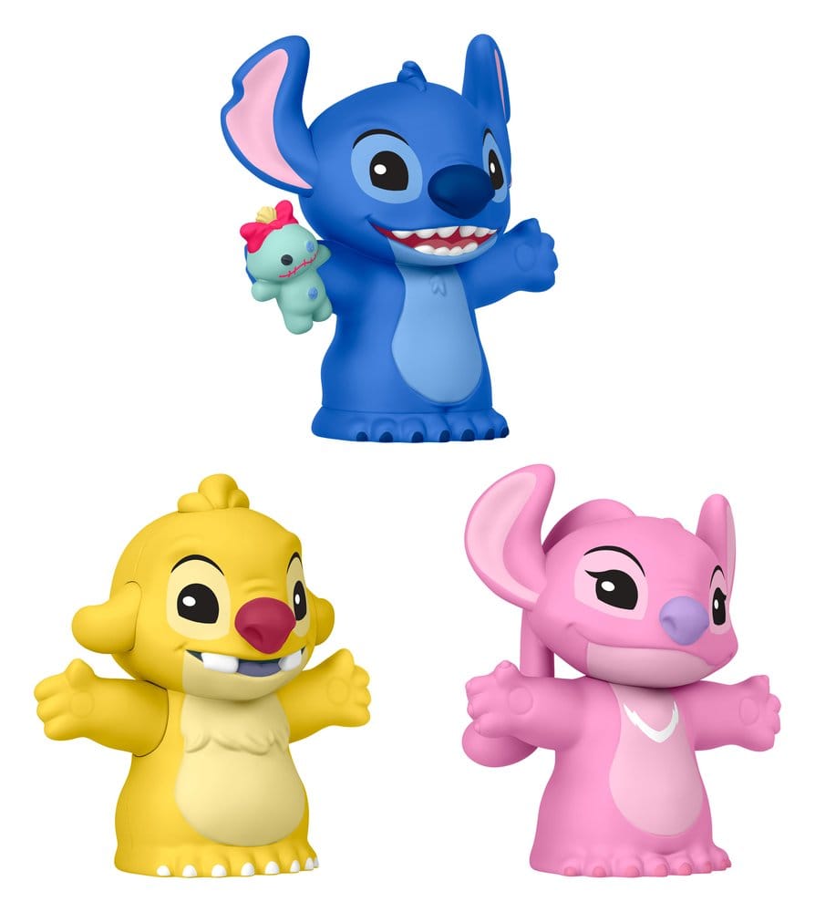 Lilo &amp; Stitch Little People Collector Minifiguren 3er-Pack Stitch &amp; The Cousins 7 cm