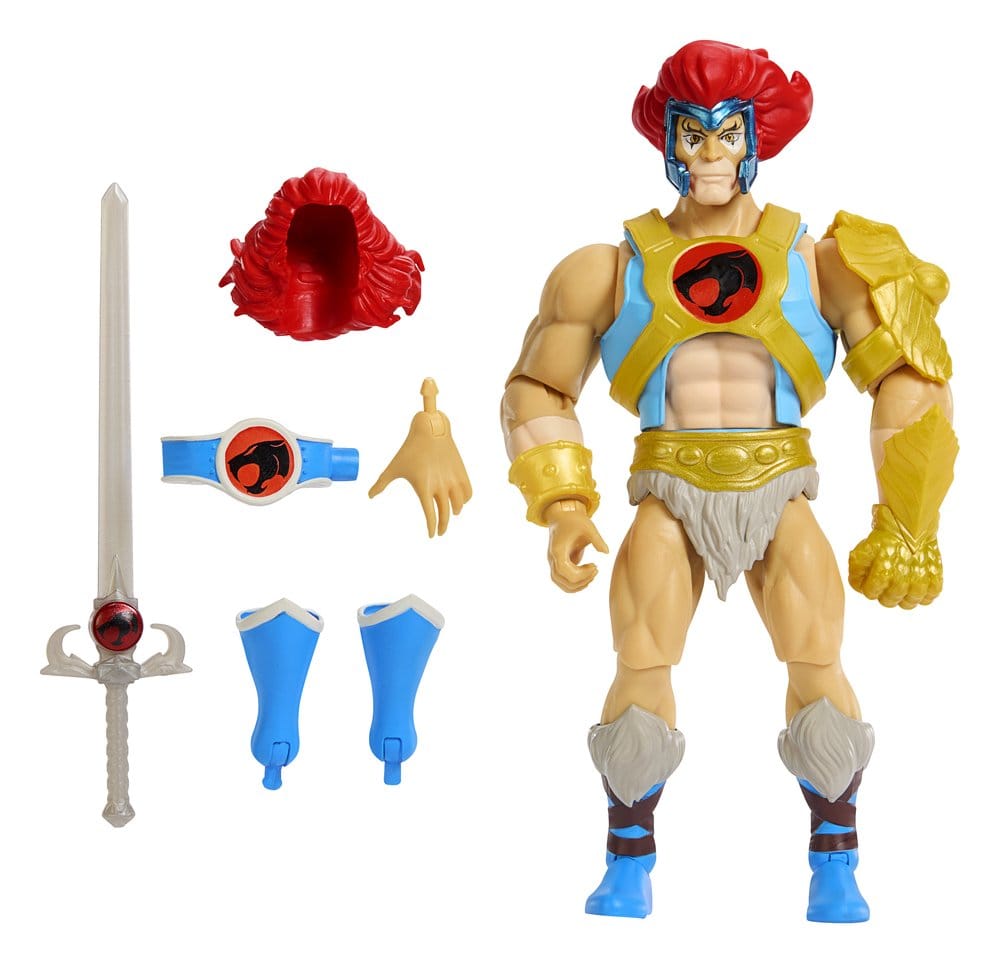 Masters of the Universe x ThunderCats Actionfigur Lion-O 14 cm