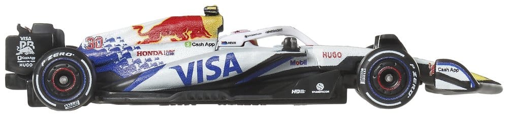 Formel 1 Hot Wheels Premium Die-Cast Fahrzeuge 2er-Pack 1:64 Team Visa Cash App Racing Bulls