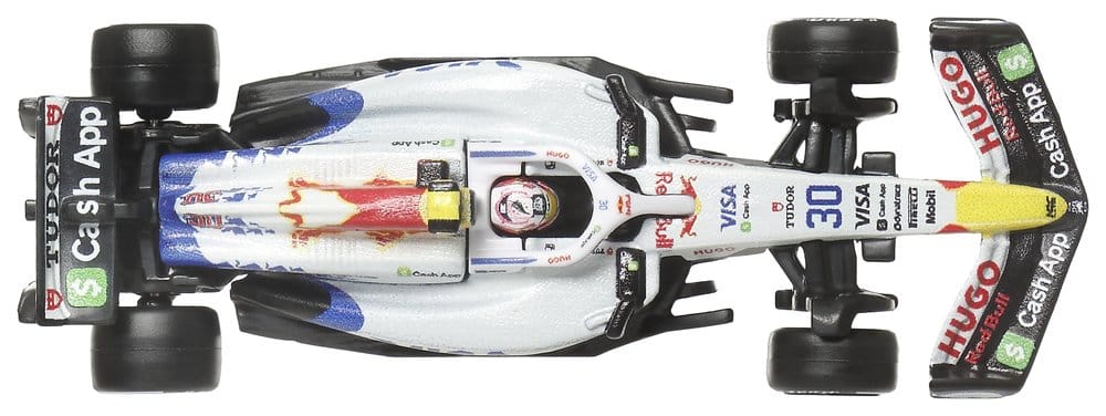 Formel 1 Hot Wheels Premium Die-Cast Fahrzeuge 2er-Pack 1:64 Team Visa Cash App Racing Bulls