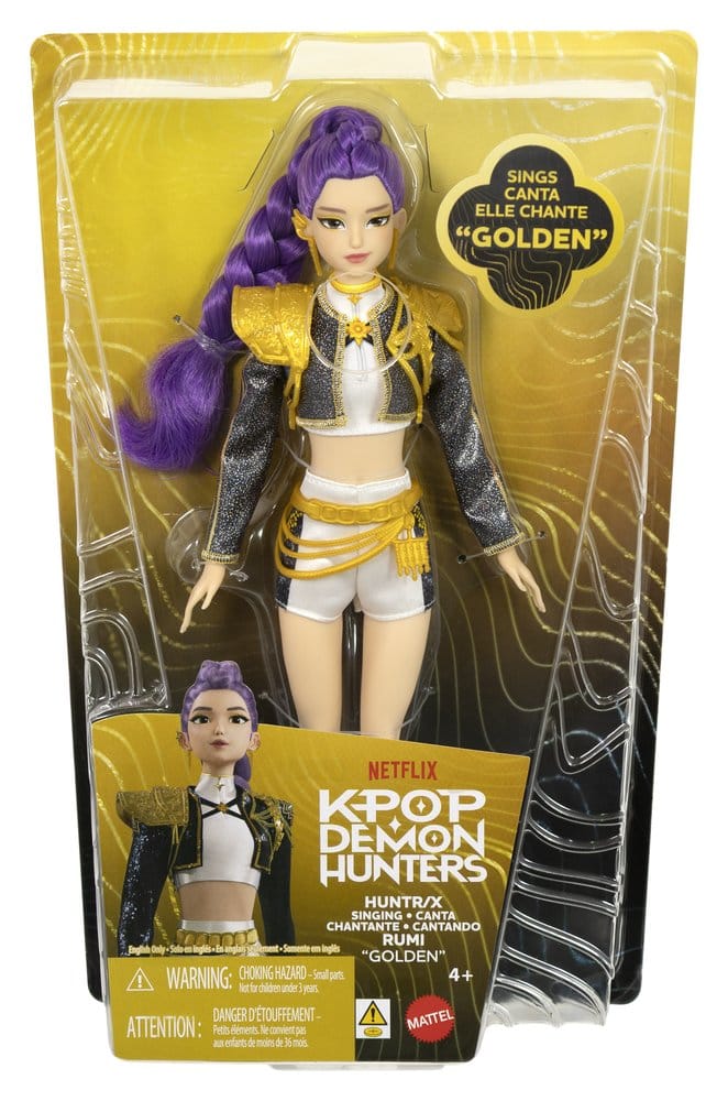 KPop Demon Hunters Singende Puppe Huntrix Rumi (Golden)