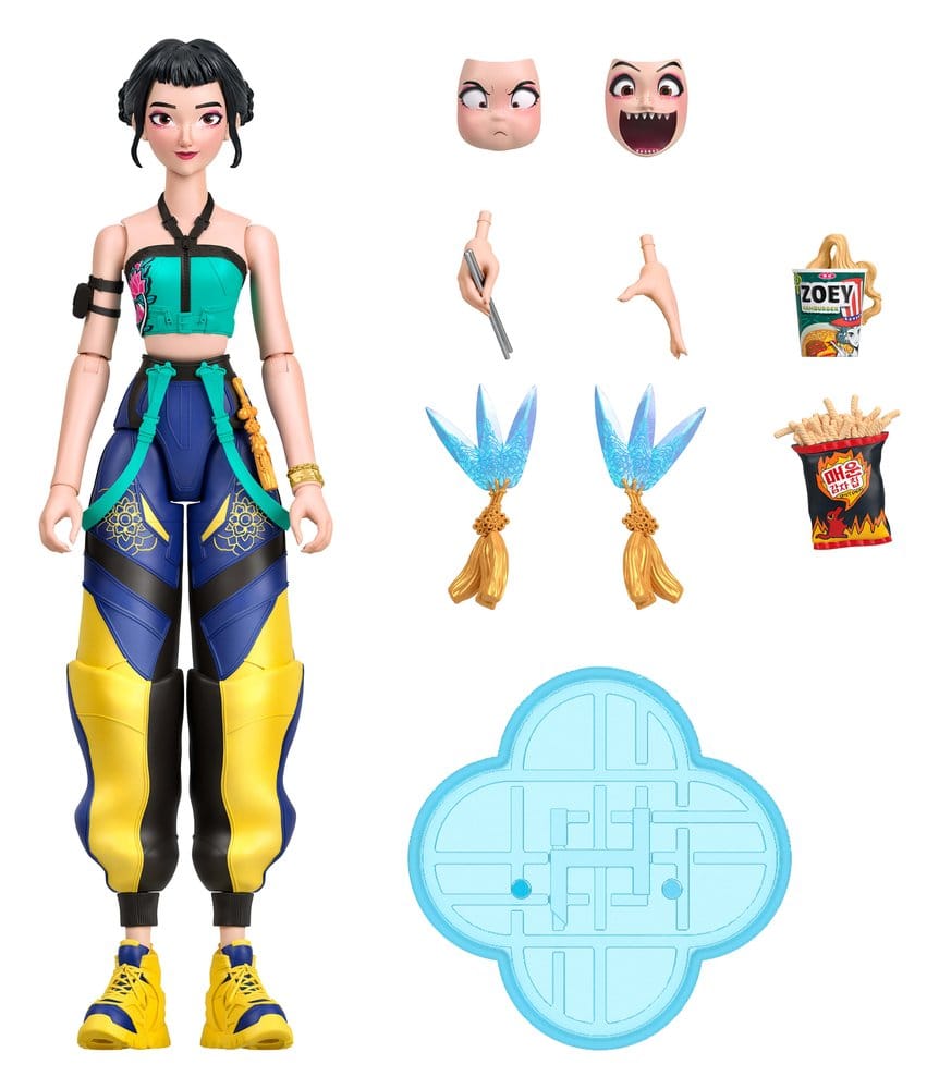 KPop Demon Hunters Actionfigur Huntrix Zoey (How It's Done) 14 cm
