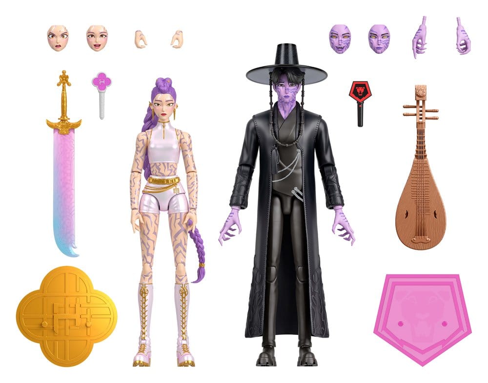 KPop Demon Hunters Actionfiguren 2er-Pack Rumi & Jinu (Final Battle) 15 cm
