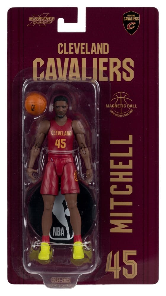 NBA SportsPicks Actionfigur Donovan Mitchell (Cleveland Cavaliers) 15 cm