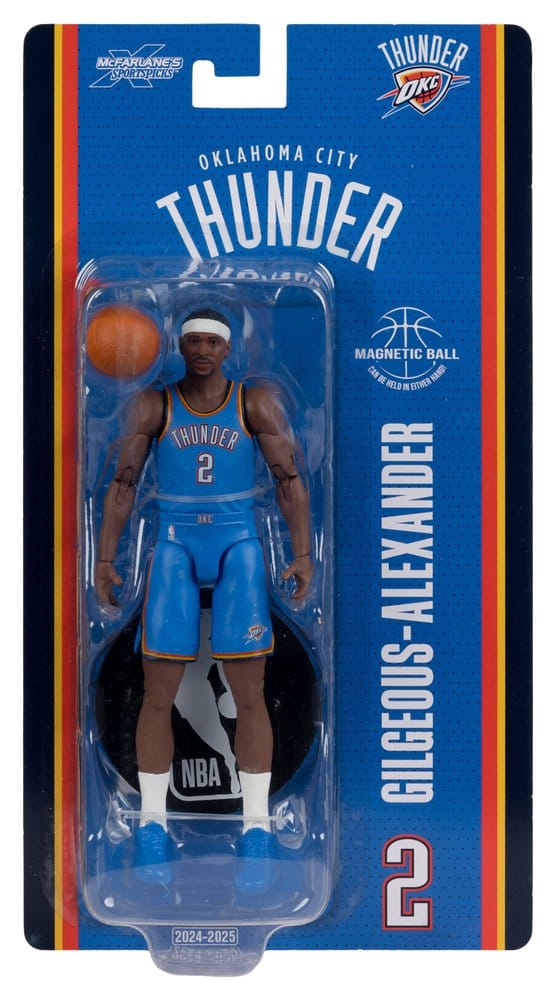 NBA SportsPicks Actionfigur Shai Gilgeous-Alexander (Oklahoma City Thunder) 16 cm