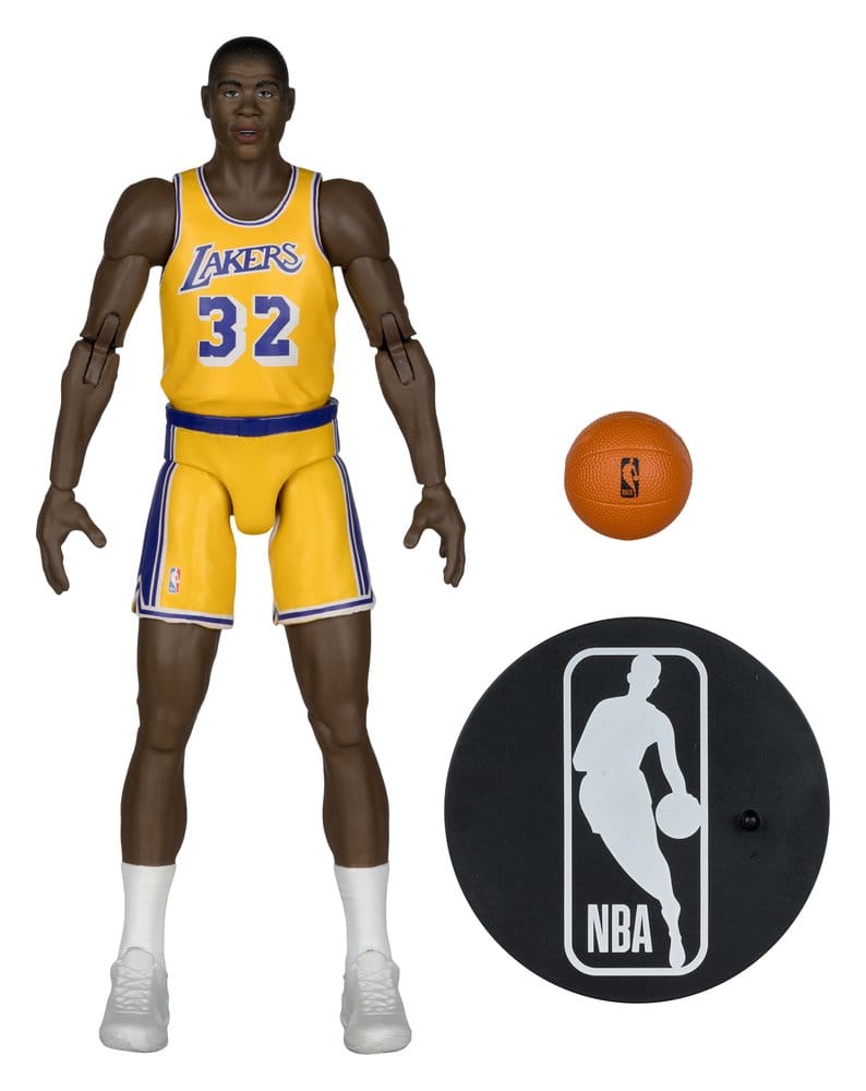 NBA Legends Series Actionfigur Earvin "Magic" Johnson (Los Angeles Lakers) 15 cm