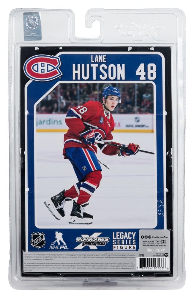 NHL McFarlane SportsPicks Actionfigur Lane Hutson (Montreal Canadiens Heritage Classic) 18 cm