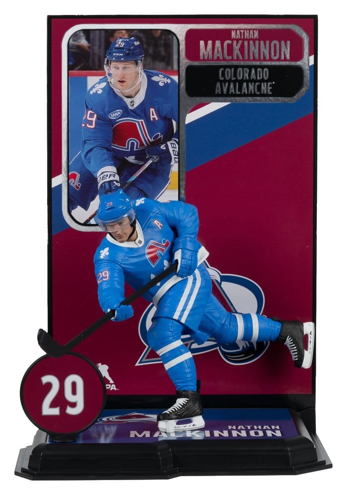 NHL McFarlane SportsPicks Actionfigur Nathan MacKinnon (Quebec Nordiques Retro) 18 cm