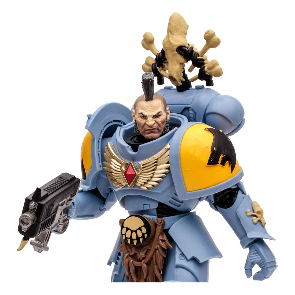 Warhammer 40k Actionfigur Space Wolves Wolf Guard 18 cm