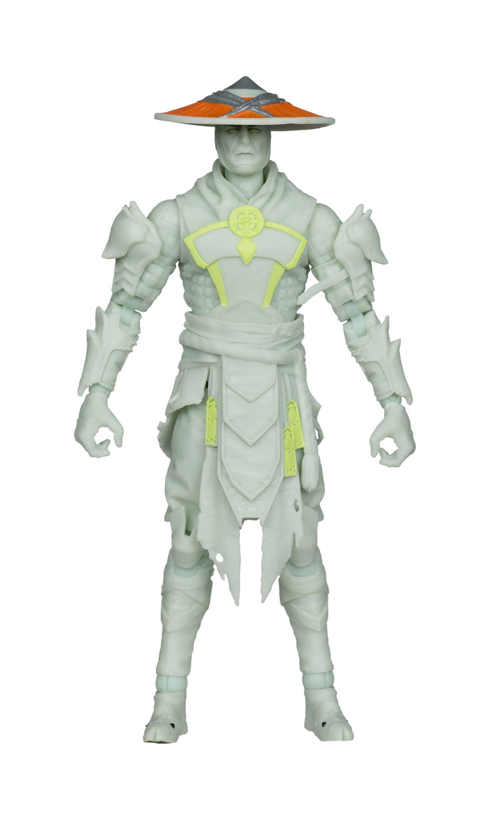 Mortal Kombat  Actionfigur Glow in the Dark Edition Raiden (Gold Label) 18 cm