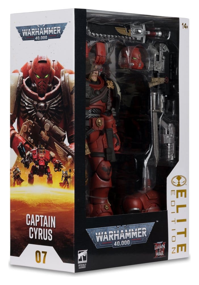 Warhammer 40.000 Dawn of War McFarlane Elite Edition Actionfigur Captain Cyrus (Dawn of War 4) 20 cm