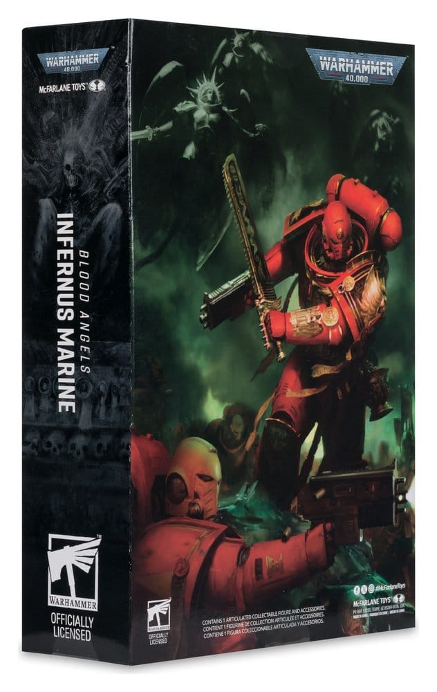 Warhammer 40,000 Actionfigur Infernus Marine (Blood Angels) 18 cm