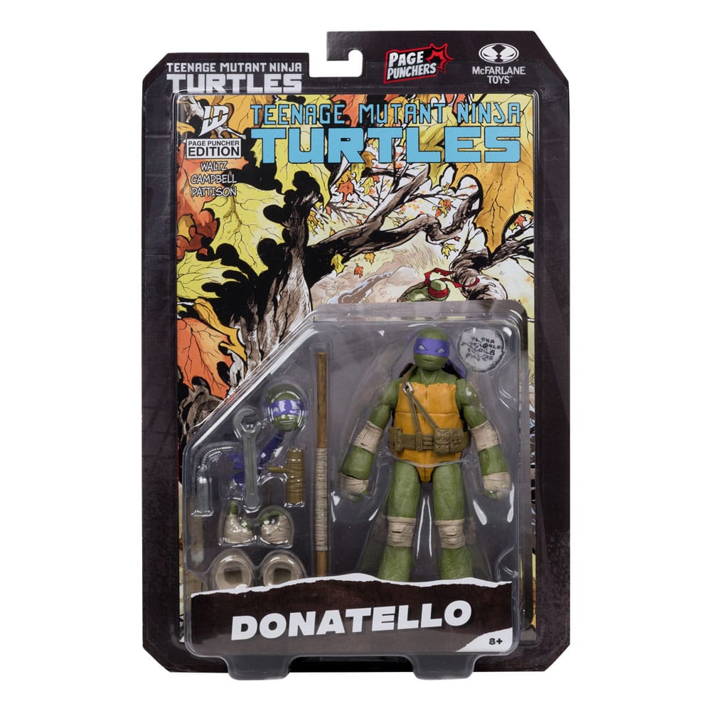 Teenage Mutant Ninja Turtles Page Punchers Actionfigur Donatello 13 cm