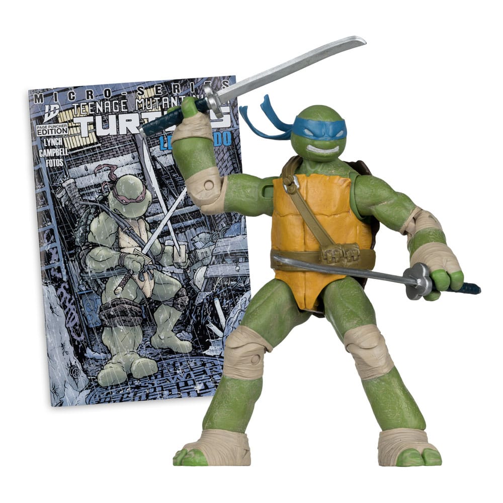 Teenage Mutant Ninja Turtles Page Punchers Actionfigur Leonardo 13 cm