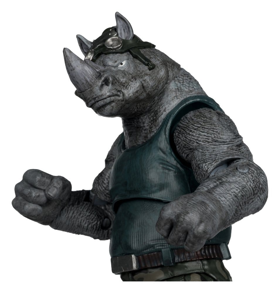 Teenage Mutant Ninja Turtles Page Punchers Actionfigur Rocksteady 17 cm