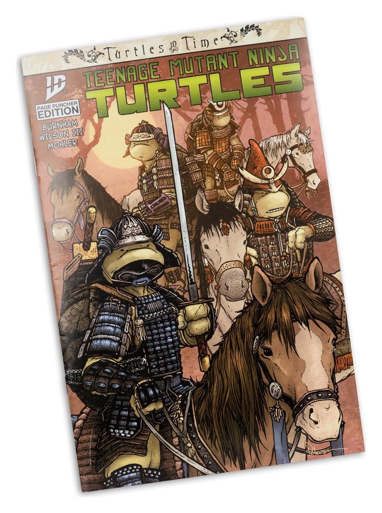 Teenage Mutant Ninja Turtles Page Punchers Actionfigur Leonardo (Turtles in Time) 13 cm